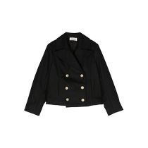 ZadigVoltaire childrens wool blend double-breasted peacoat FARFETCH