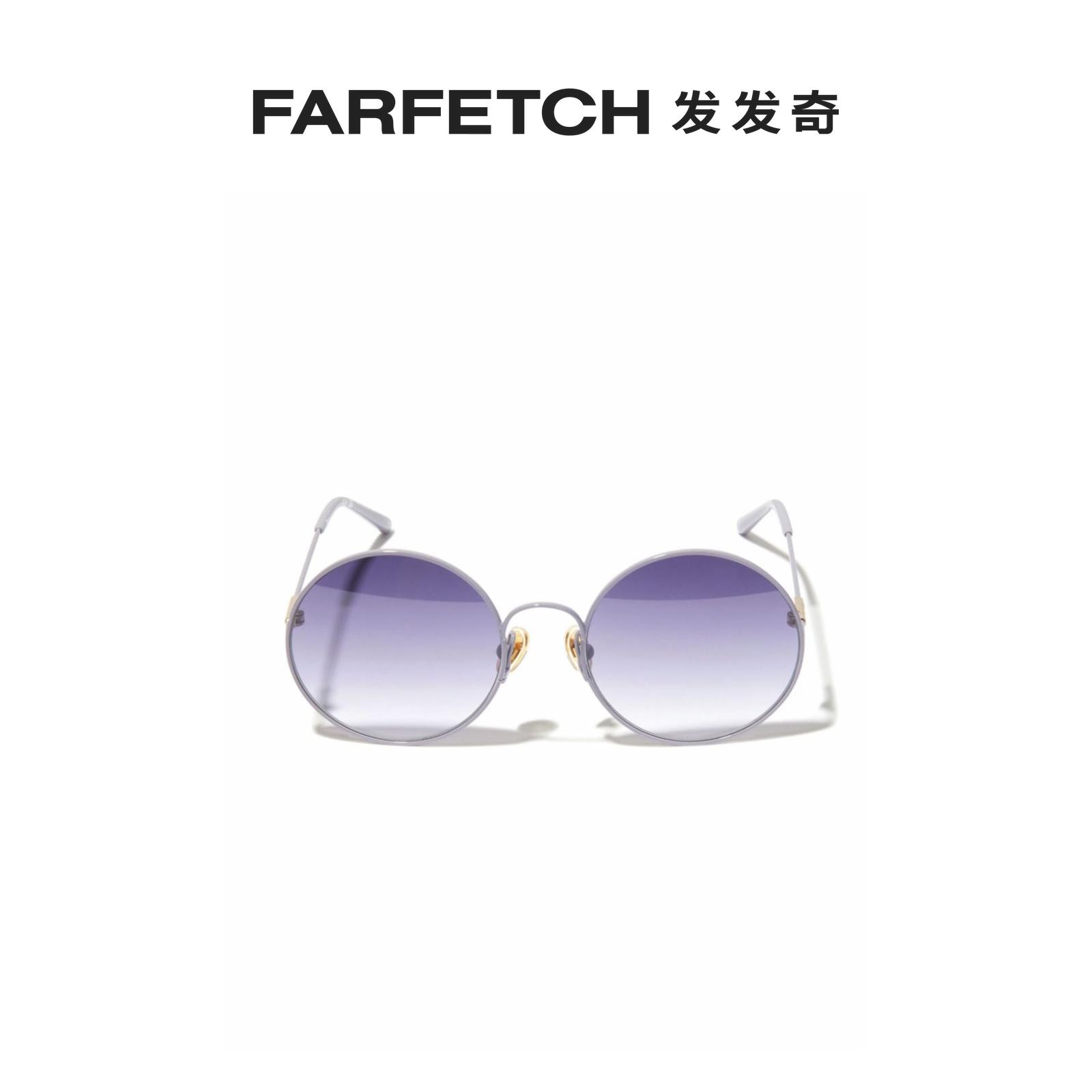 Chloe Child Clothing Asymptotic Lenses Round Frame Sunglasses FARFETCH Hair Chic-Taobao