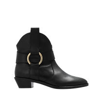 See By Chloe Womens 45mm ankle leather bootsFARFETCH