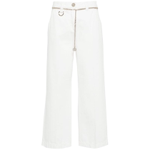 Lady Liu Jo to press pleated broadlegged jeans FARFETCH Fat Chic