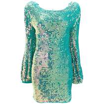 Retrofete Womens Sequin Embellished Mini Dress FARFETCH