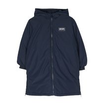 KENZO childrens clothing logo printed zipper padded jacket FARFETCH