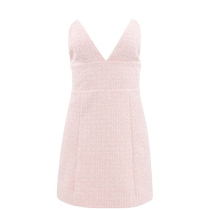 Lady Alice Olivia Carli coarse flowers mini dress FARFETCH hair chic