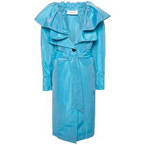 Viktor Rolf Womens Taffeta Belted Trench Coat FARFETCH