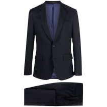 Paul Smith mens single-breasted close-fitting suit FARFETCH
