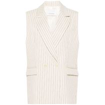 Frankie Shop Womens Shane Double Breasted Vest FARFETCH