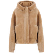 Blancha womens fur one-piece bomber jacket FARFETCH