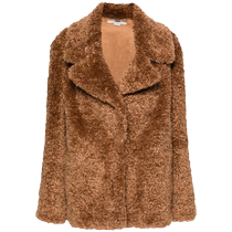 Stella Mccartney Womens Fluffy Faux Fur One-piece Jacket FARFETCH