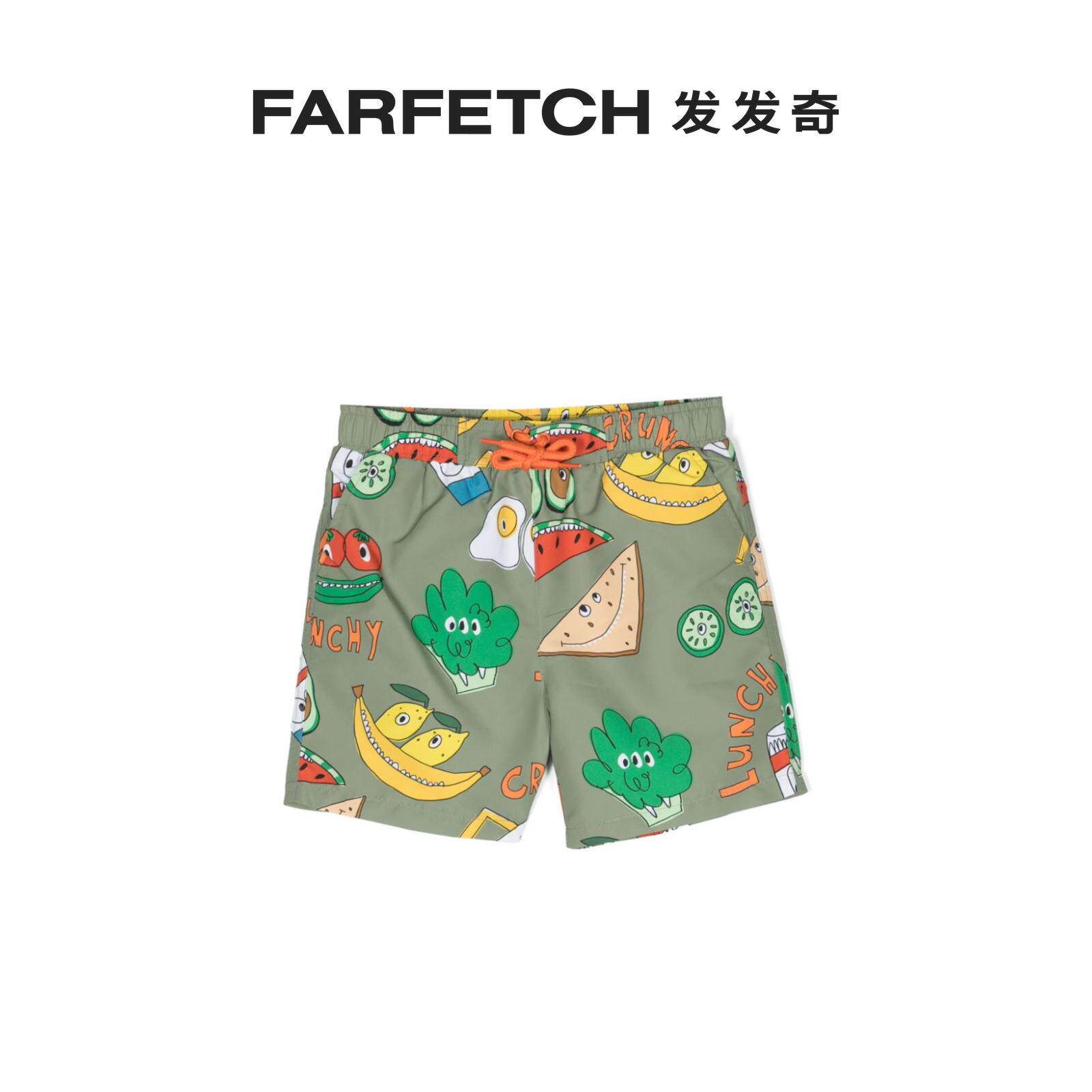 Stella Mccartney Child Clothing Pattern Printed Swimsuit Pants FARFETCH Hair Chic-Taobao