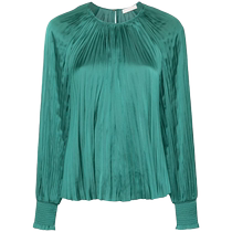 Lady Ulla Johnson Pleats Satin Hooded Sweatshirt FARFETCH Hair Chic