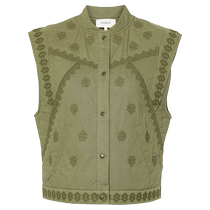 BaSh Womens Mina padded vest FARFETCH