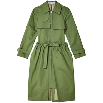 JW Anderson Womens Gathered Detailed Belted Trench Coat FARFETCH