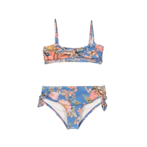Zimmermann childrens August floral bikini set FARFETCH