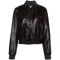 Remain womens leather bomber jacket FARFETCH