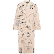 KidSuper Men Sketch Printed Windcoat FARFETCH Hair Chic