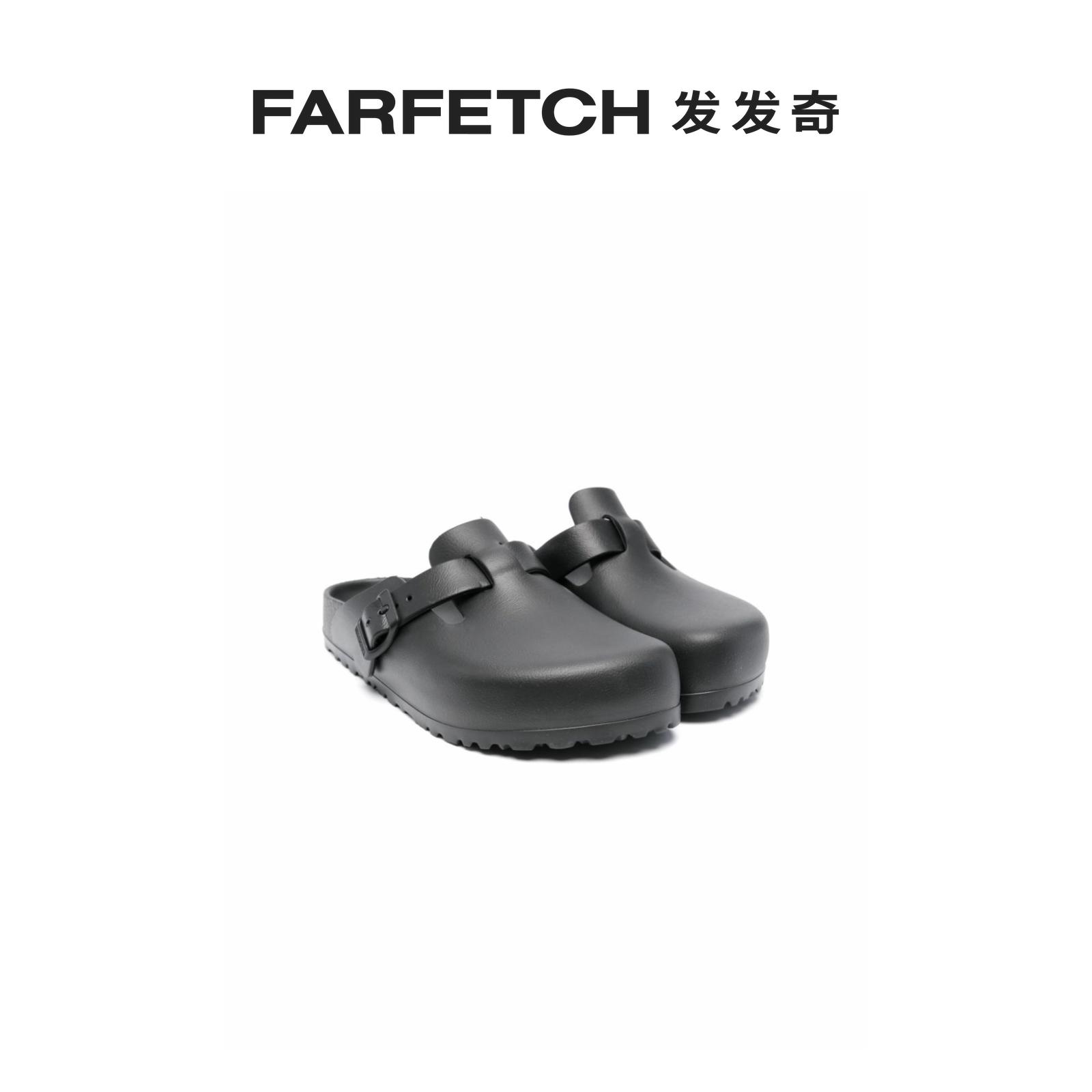 Birkenstock Children's clothing Boston artificial leather slippers FARFETCH Fat Chic-Taobao