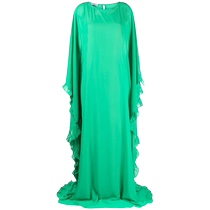 Rayane Bacha Womens Tula Translucent Drape Dress FARFETCH