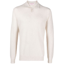 Orlebar Brown mens Bruno long-sleeved cashmere polo shirt FARFETCH