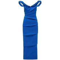 RACHEL GILBERT Womens Asha off-shoulder midi dress FARFETCH