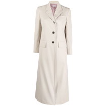 Final Sale] Thom Browne Womens Wide Collar Flap Pocket Coat FARFETCH