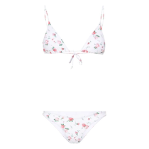 BIKINI LOVERS女士Paoulina floral-print bikiniFARFETCH发发奇