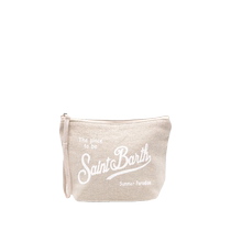 Mc2 Saint Barth Pochette Aline en lin femme FARFETCH