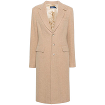 Polo Ralph Lauren Womens Herringbone Twill Knitted Single-Breasted Jacket FARFETCH