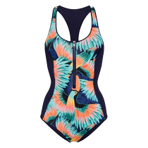 Duskii Womens Abstract Printed Cutout One-piece Swimsuit FARFETCH