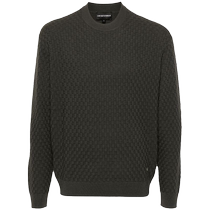 Emporio Armani Armani Mens Knitted Virgin Wool Sweater FARFETCH