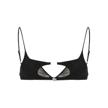 Lady Mugler Logo Signage Bikini Loaded with FARFETCH Fat Chic