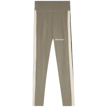 Final Sale]Palm Angels womens logo printed sports leggings FARFETCH