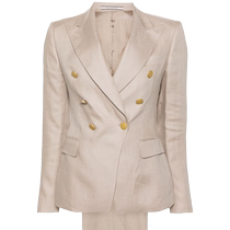 Tagliatore Womens Linen Double Breasted Suit FARFETCH