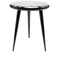 Fornasetti Chiavi e Losanghe stool FARFETCH Fat Chic