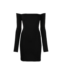 PatriziaPepe womens mini bodycon dress with detachable collar fashion mobwife faqi