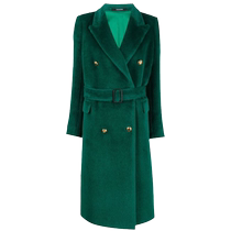 Tagliatore womens belted double-breasted coat FARFETCH