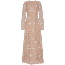 Adam Lippes Womens Eloise Pattern Embroidered Organza Dress FARFETCH