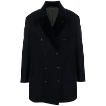 Final Sale] Tom Ford Mens Double-Breasted Wool Crew Jacket FARFETCH