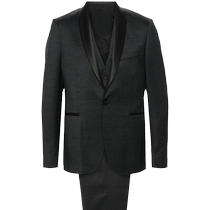 Tagliatore Mens Single Row Buttoned Suit Suit FARFETCH Hair Chic