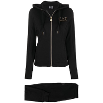 Ea7 Emporio Armani womens logo embellished tracksuit FARFETCH