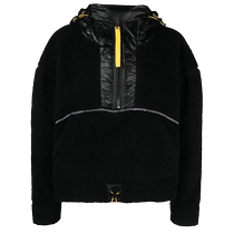 Final Sale]Canada Goose unisex logo patch hooded fleece jacket FARFETC
