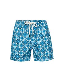 Peninsula Swimwear男士Gargano graphic-print swim shorts