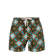 Peninsula Swimwear Mens Graphic Print Swim Shorts FARFETCH