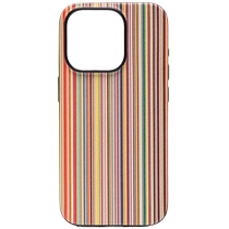 Paul Smith Mens iPhone 15 Pro Signature Stripe corticophone shell