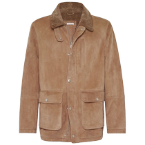 Brunello Cucinelli Mens Fur Collar Leather Jacket FARFETCH