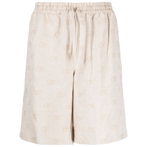 Off-White mens classic logo pattern shorts FARFETCH