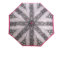 Moschino unisex logo-trimmed snake print umbrella FARFETCH