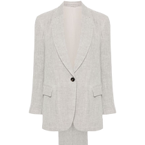Brunello Cucinelli womens single-breasted suit FARFETCH
