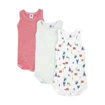 Petit Bateau childrens clothing pattern printed cotton one-piece clothes FARFETCH Fat Chic