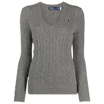 Polo Ralph Lauren Womens Polo Pony Graphic Cable Knit Sweater