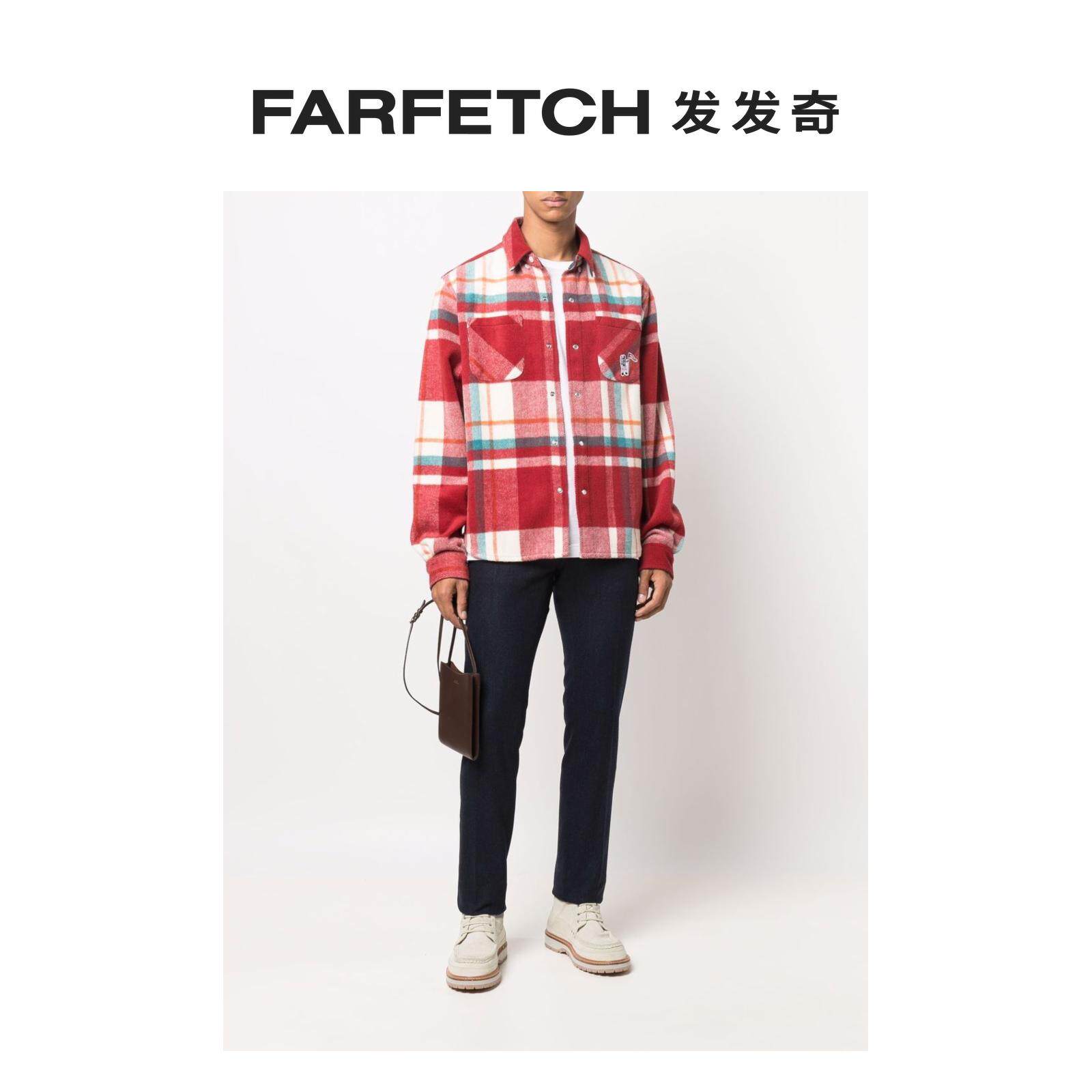 Jacob Cohen men's straight barrel Western pants FARFETCH Fat Chic-Taobao